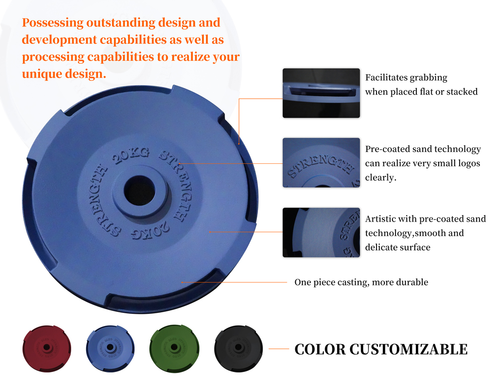 Colored Cast Iron Plate - Special Shape(图1)