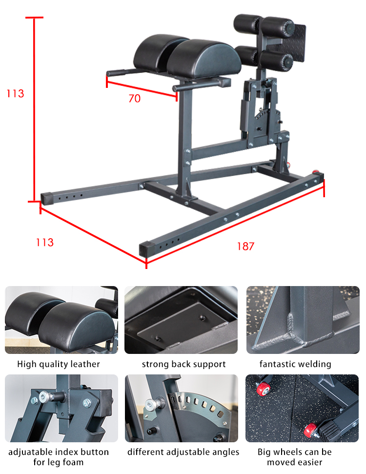 Adjustable Glute Ham Developer(图2)