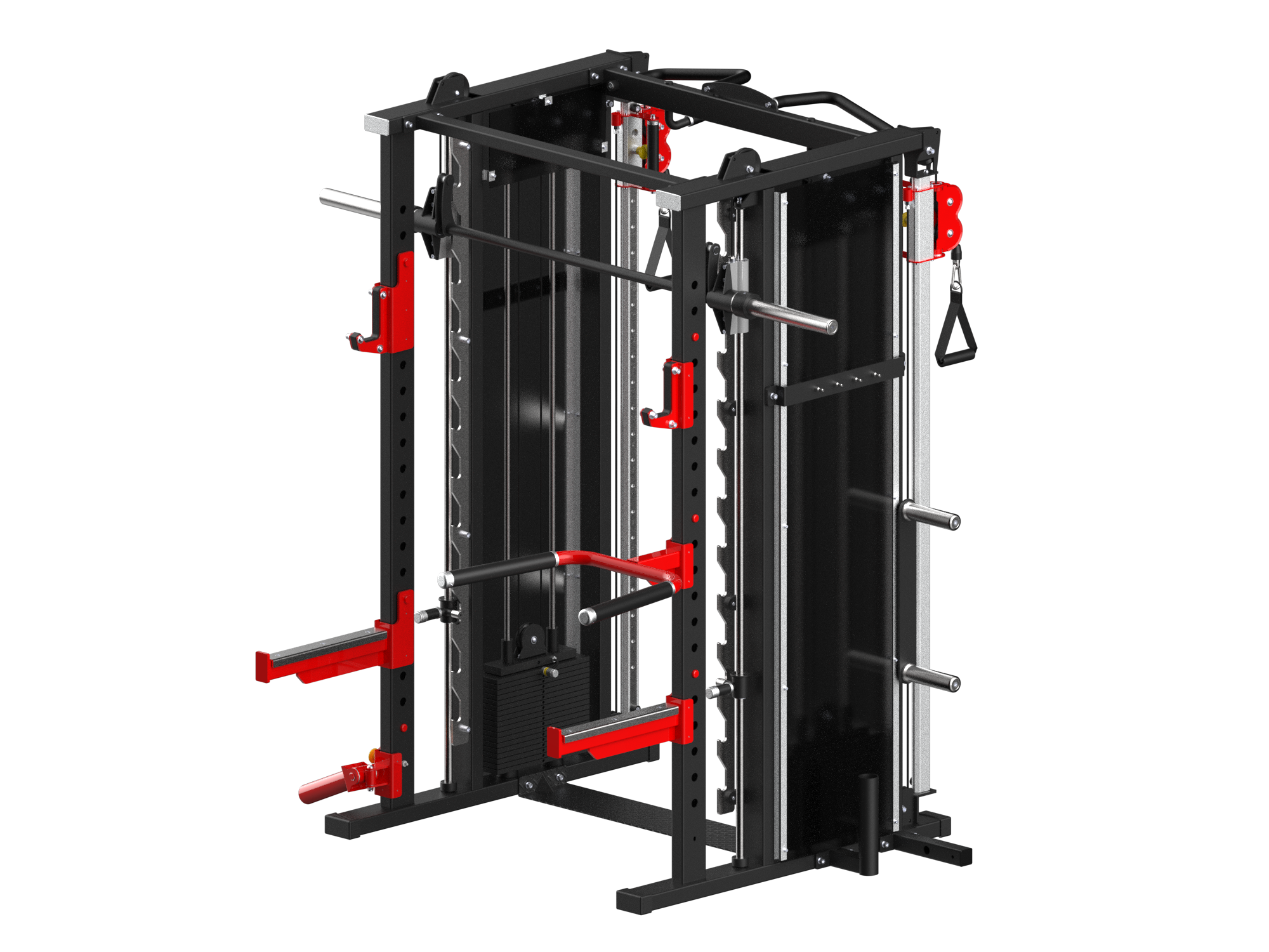 Functional-Smith-Squat Combo Trainer